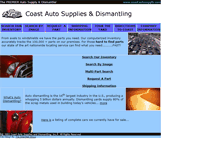 Tablet Screenshot of coastautosupply.com